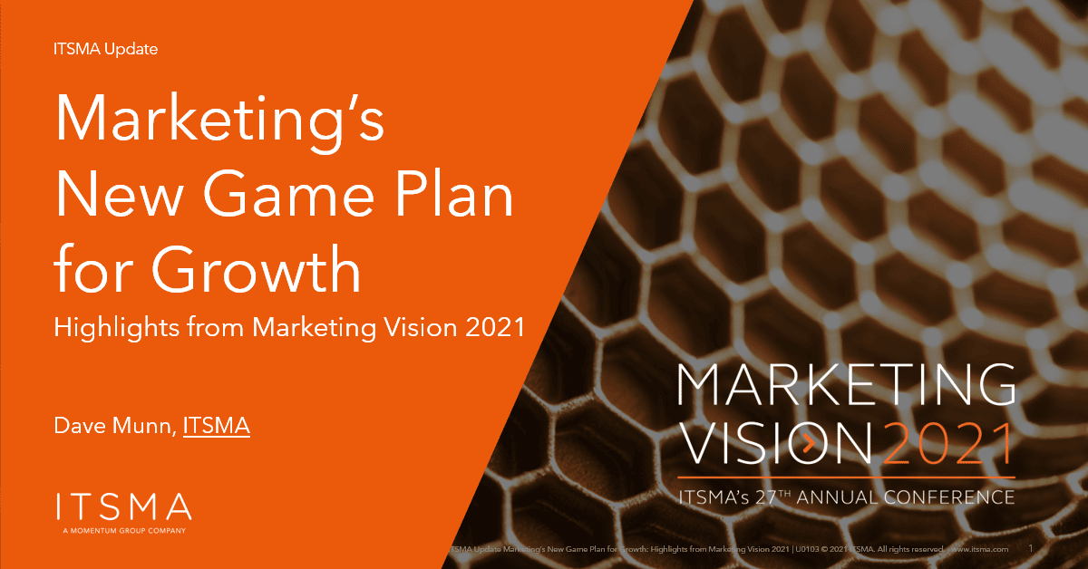 Marketing's new game plan for growth